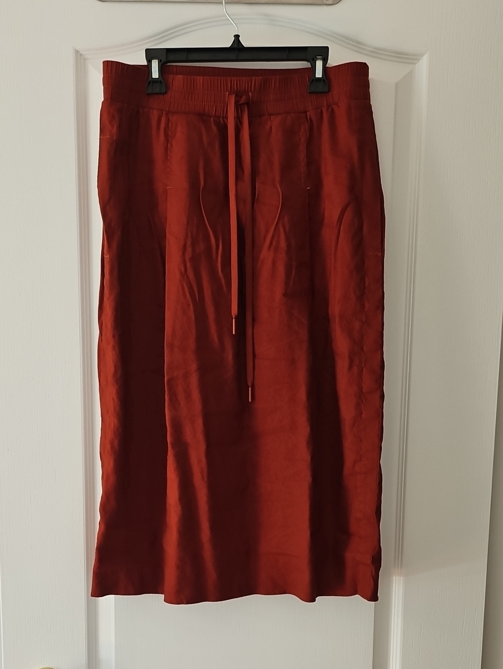 DKNY Pure Linen Blend Midi Pencil Skirt